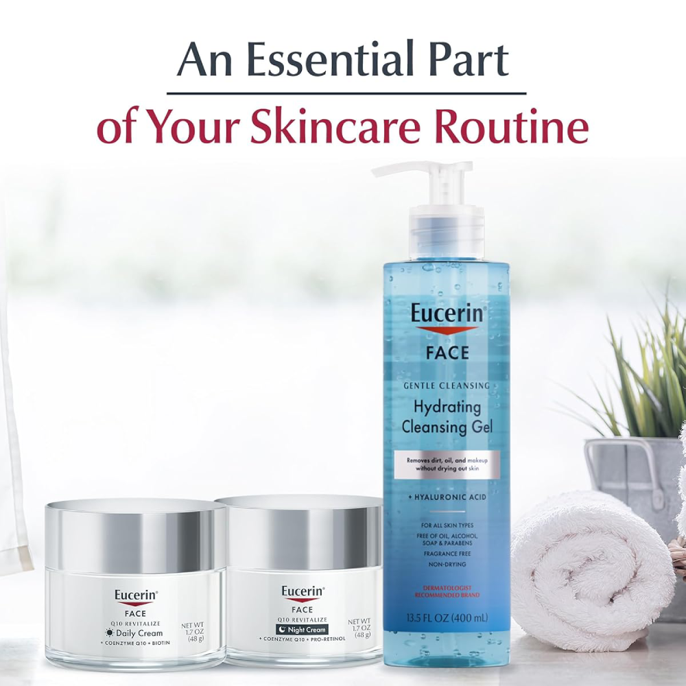 Eucerin Q10 Anti-Wrinkle Face Cream 48g, Eucerin Q10 Anti-Wrinkle Face Cream ราคา ,Eucerin Q10 Anti-Wrinkle Face Cream รีวิว ,Eucerin Q10 Anti-Wrinkle Face Cream - Fragrance Free, Moisturizes for Softer Smoother Skin